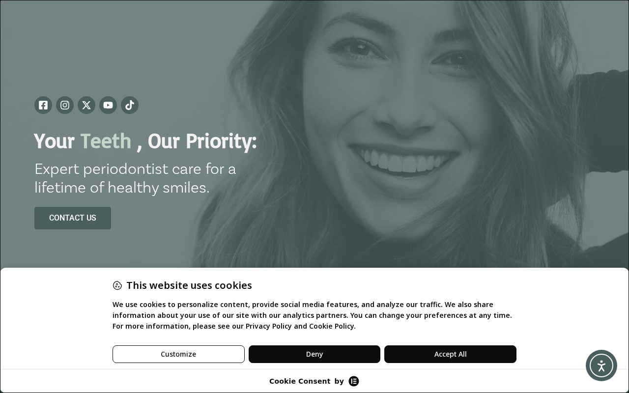 Keystone Periodontal Group: the website Dental Space built, Reading, PA