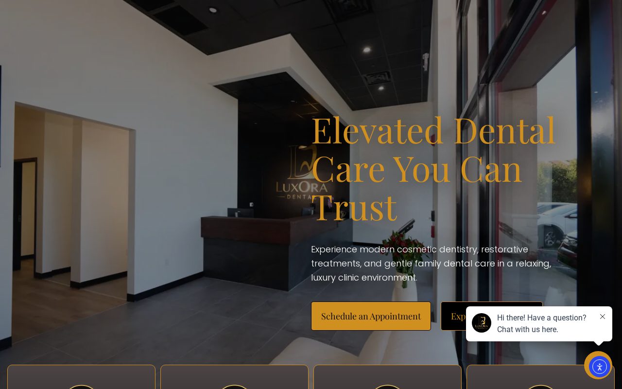 LuxOra Dental: the website Dental Space built, Cranberry Twp, PA